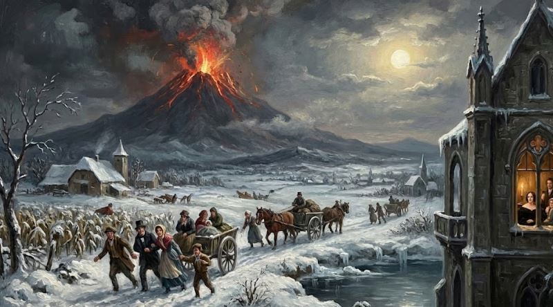 1816 Yılında Avrupa ve Kuzey Amerika'ya Neden Yaz Gelmedi?