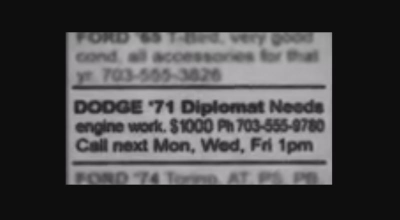 KGB'nin, FBI'a Sızdırdıkları Köstebekle İletişim İçin Gazeteye Verdiği Şifreli İlan