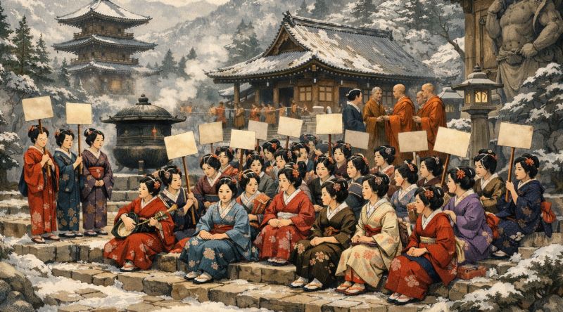 İşçi Tarihinin En İlginç Protesto Hareketlerinden Biri: 1937 Geyşa Grevi