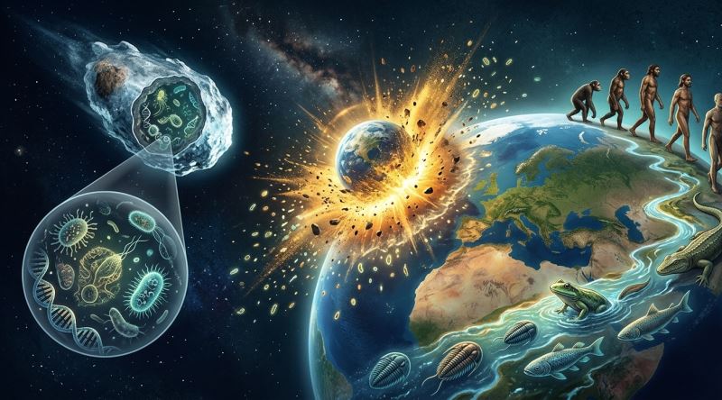 Dünya'daki Yaşamın Uzaydan Geldiğini Savunan Teori: Panspermia